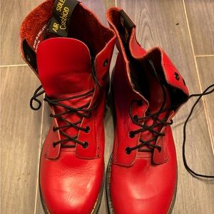 Dr. Martens Red boots size 9